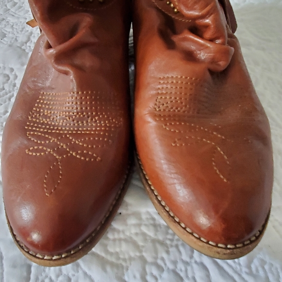 NICE ** SAM EDELMAN Women's Ankle, Cowboy/Cowgirl 👢  Boots - Picture 9 of 11